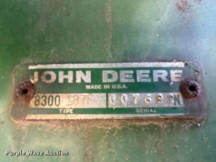 image for item FC4544 John Deere 8300 grain drill