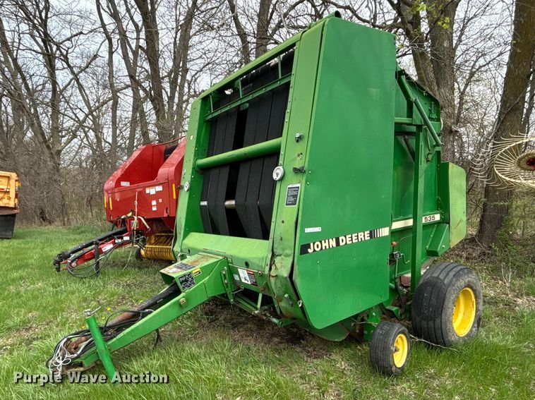 image for item FC4577 John Deere 535 round baler