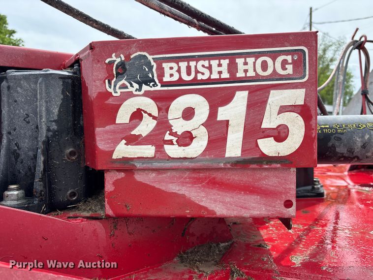 image for item FH7078 Bush Hog 2815 batwing rotary mower