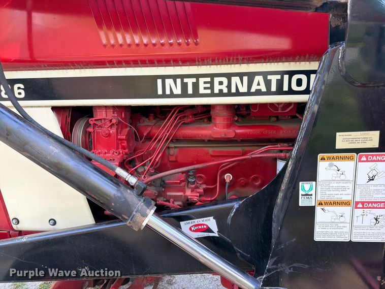 image for item FK0150 International Harvester Farmall 1086 tractor