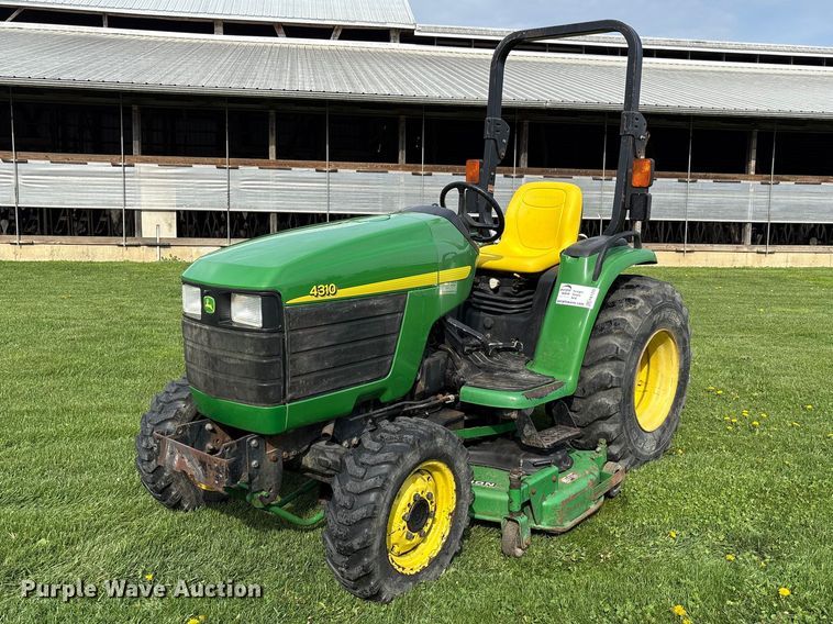 image for item FK1232 2002 John Deere 4310 MFWD tractor
