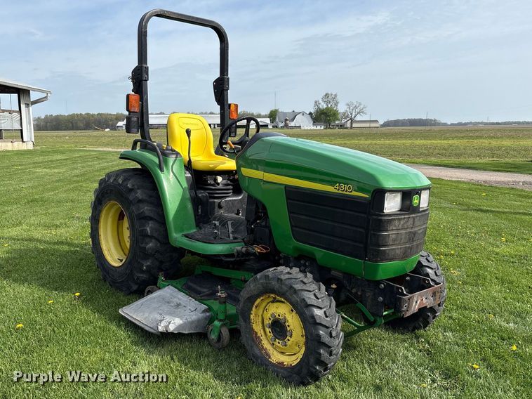 image for item FK1232 2002 John Deere 4310 MFWD tractor