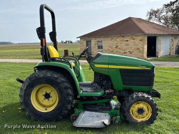 image for item FK1232 2002 John Deere 4310 MFWD tractor