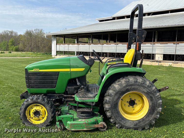 image for item FK1232 2002 John Deere 4310 MFWD tractor