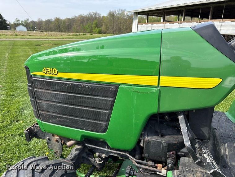 image for item FK1232 2002 John Deere 4310 MFWD tractor