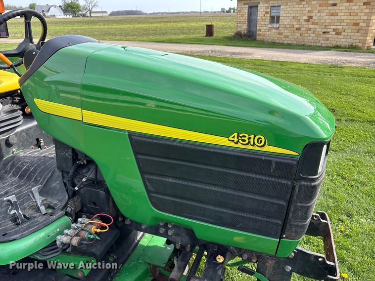 image for item FK1232 2002 John Deere 4310 MFWD tractor