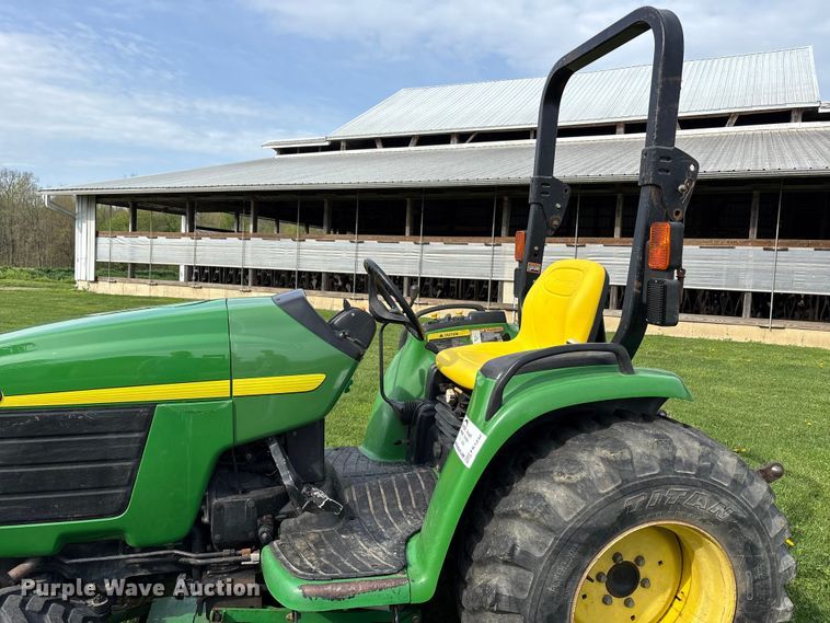 image for item FK1232 2002 John Deere 4310 MFWD tractor