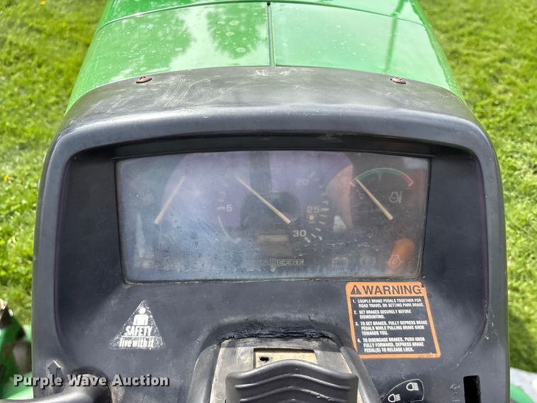 image for item FK1232 2002 John Deere 4310 MFWD tractor