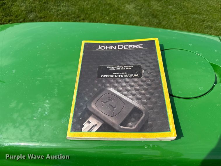 image for item FK1232 2002 John Deere 4310 MFWD tractor