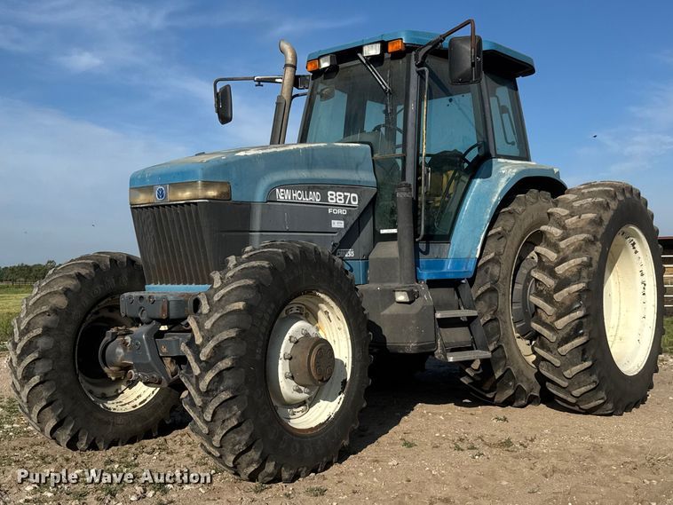 image for item MX9159 2001 New Holland 8870 Genesis 4WD tractor