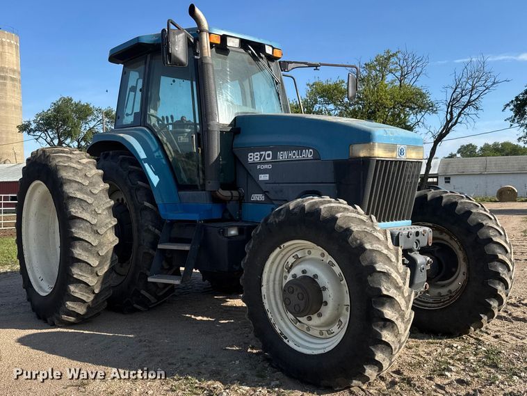 image for item MX9159 2001 New Holland 8870 Genesis 4WD tractor