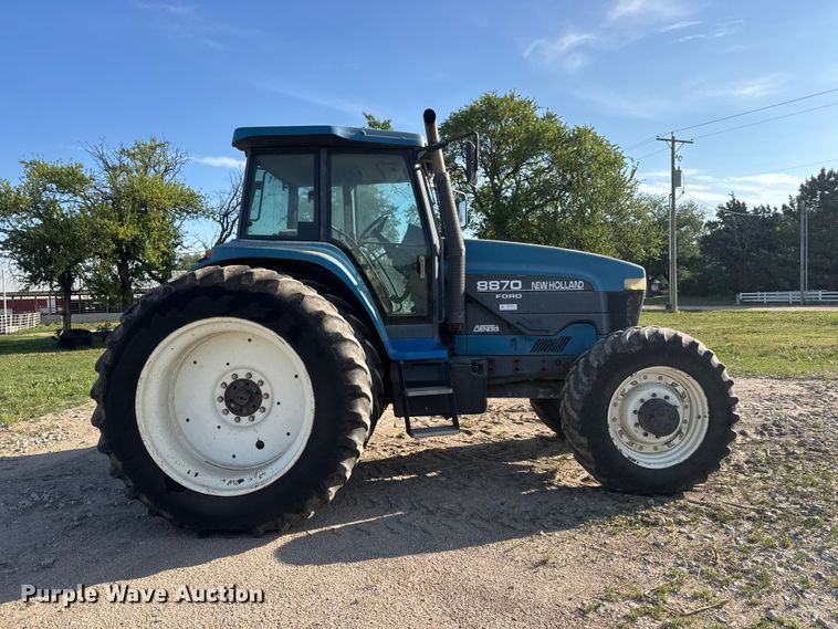 image for item MX9159 2001 New Holland 8870 Genesis 4WD tractor