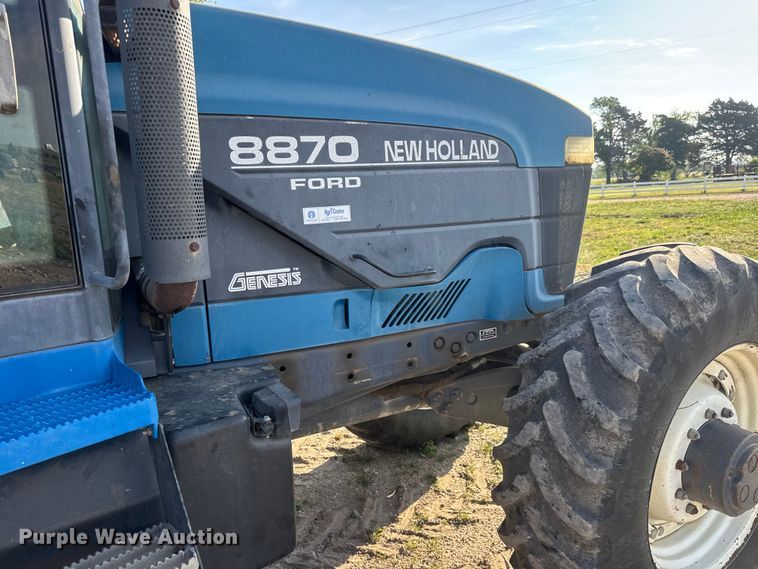 image for item MX9159 2001 New Holland 8870 Genesis 4WD tractor