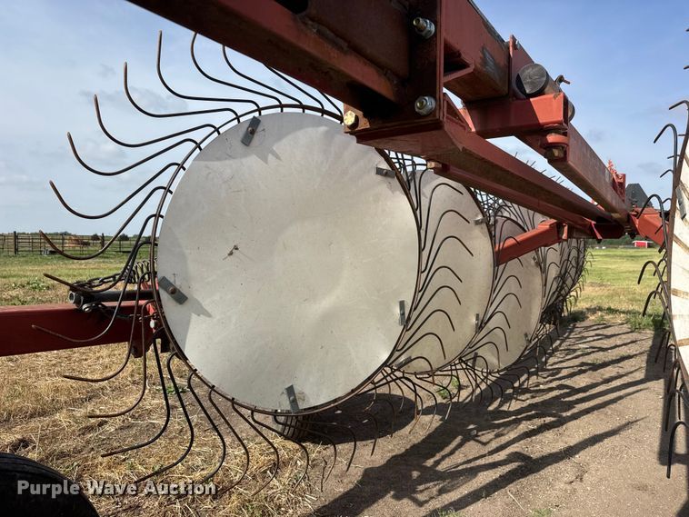 image for item MX9160 H&S BF1460 Hi Capacity hay rake
