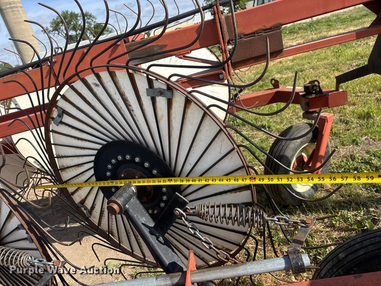 image for item MX9160 H&S BF1460 Hi Capacity hay rake