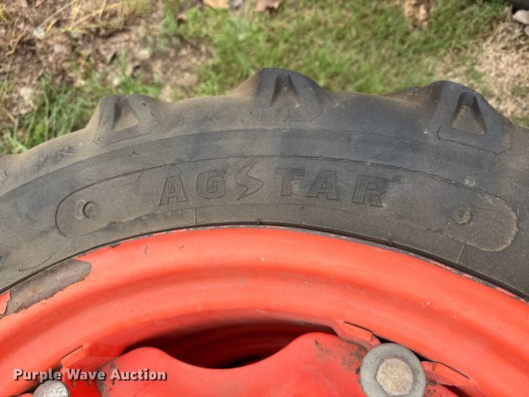 image for item MX9225 (4) tractor tires and wheels