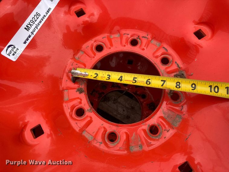image for item MX9226 (4) tractor tires and wheels