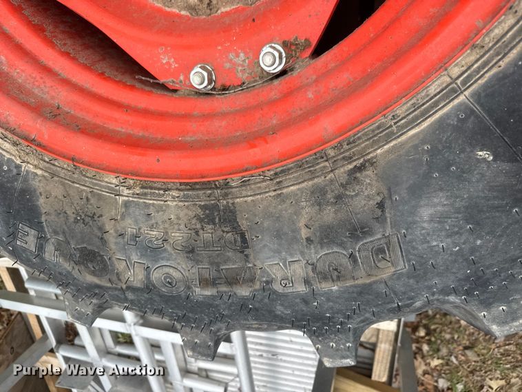 image for item MX9226 (4) tractor tires and wheels