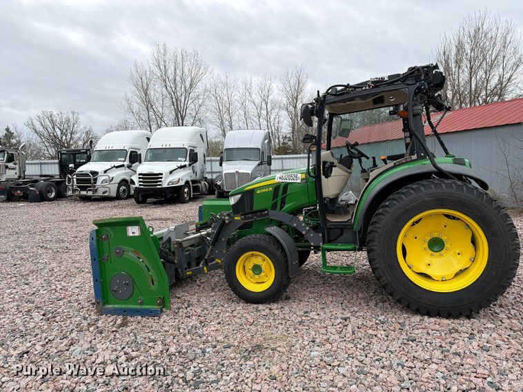 image for item YA3167 2022 John Deere 4066R MFWD tractor