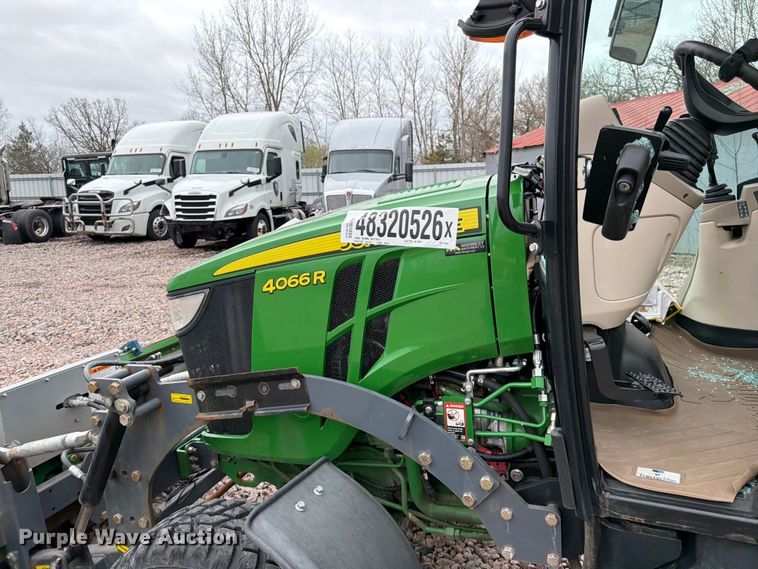 image for item YA3167 2022 John Deere 4066R MFWD tractor