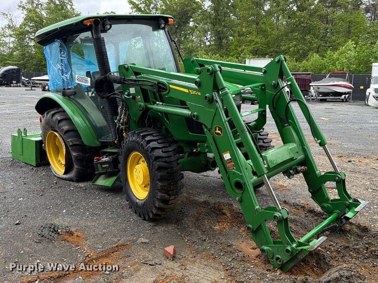 image for item YA3225 2021 John Deere 5065E MFWD tractor