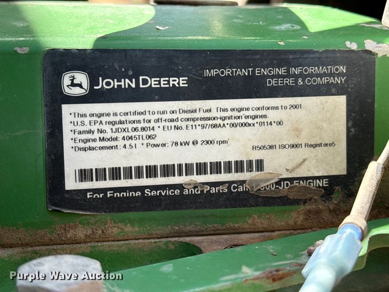 image for item YA3230 2001 John Deere 6405 tractor