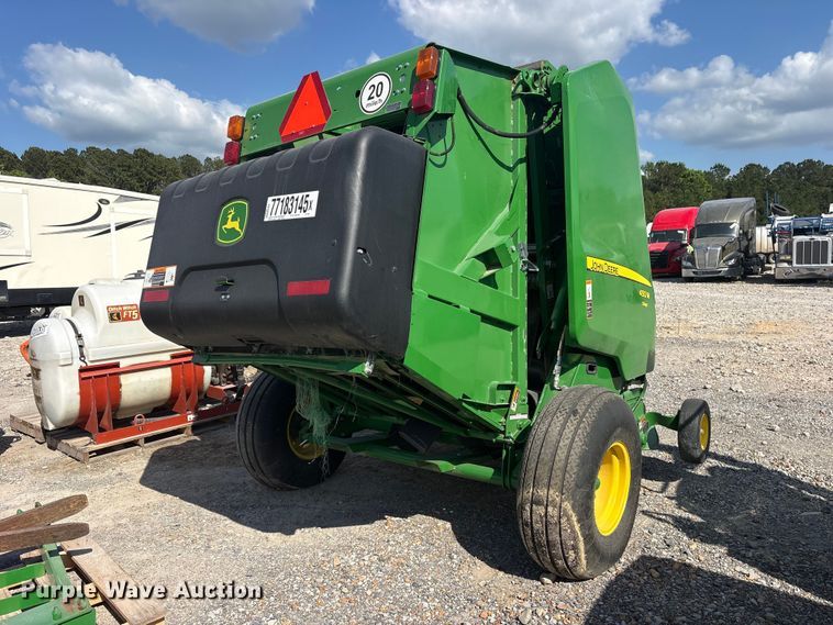 image for item YA3316 2023 John Deere 450M round baler