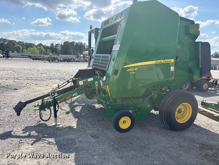 image for item YA3316 2023 John Deere 450M round baler