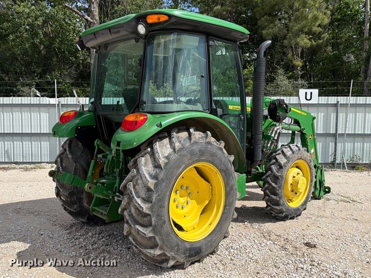 image for item YA3321 2021 John Deere 5075E MFWD tractor