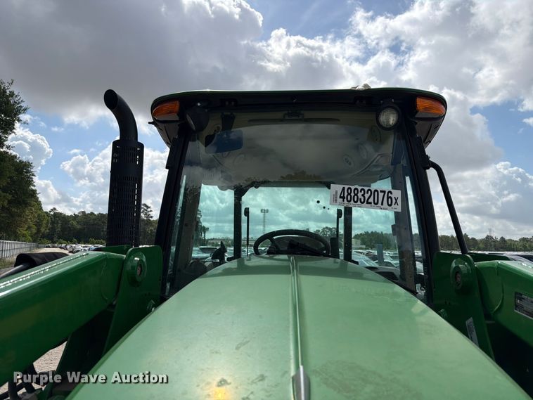 image for item YA3321 2021 John Deere 5075E MFWD tractor