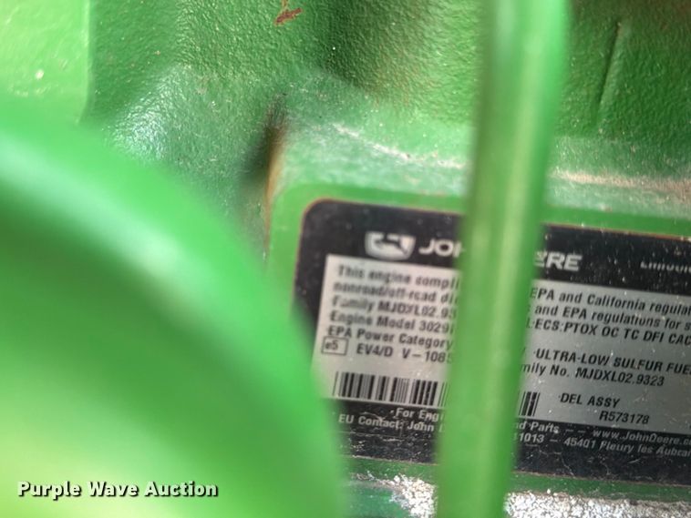 image for item YA3321 2021 John Deere 5075E MFWD tractor