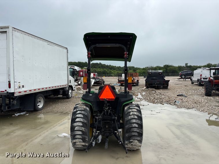 image for item YA3326 2020 John Deere 3038E MFWD tractor