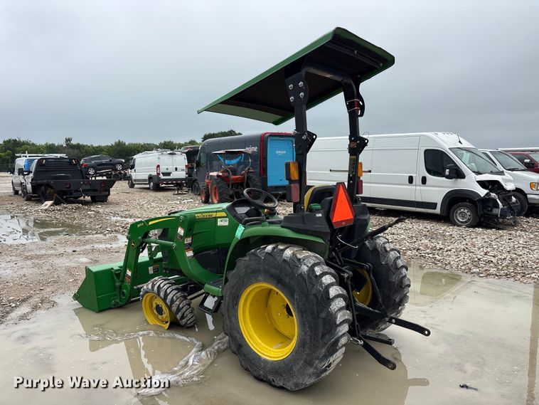 image for item YA3326 2020 John Deere 3038E MFWD tractor