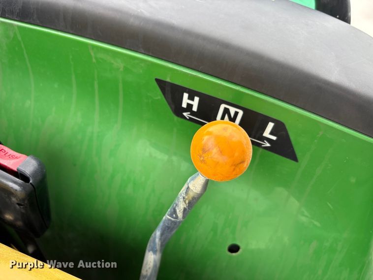 image for item YA3326 2020 John Deere 3038E MFWD tractor
