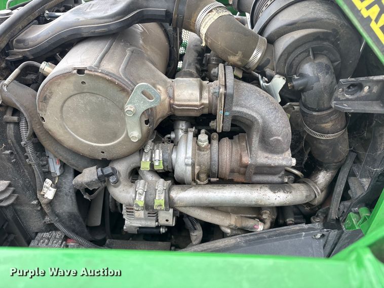 image for item YA3326 2020 John Deere 3038E MFWD tractor