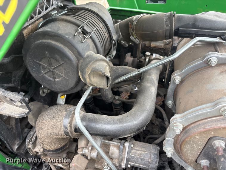 image for item YA3326 2020 John Deere 3038E MFWD tractor