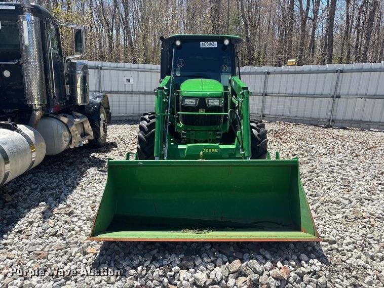 image for item YA3376 2023 John Deere 5075E MFWD tractor