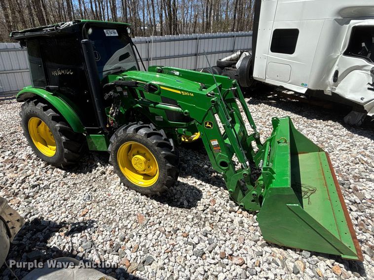 image for item YA3376 2023 John Deere 5075E MFWD tractor