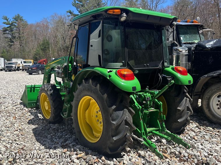 image for item YA3376 2023 John Deere 5075E MFWD tractor