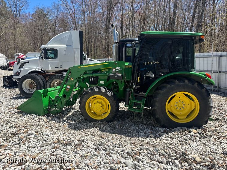image for item YA3376 2023 John Deere 5075E MFWD tractor
