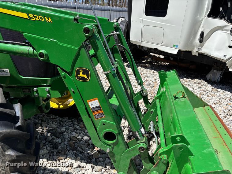 image for item YA3376 2023 John Deere 5075E MFWD tractor