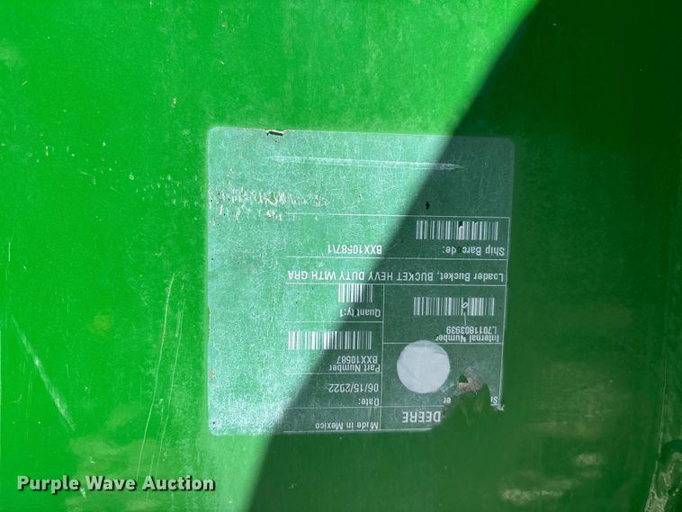 image for item YA3376 2023 John Deere 5075E MFWD tractor