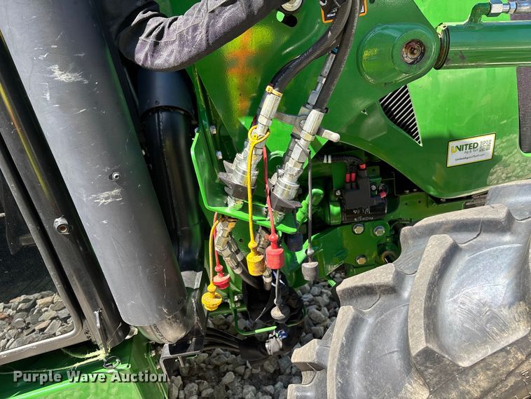 image for item YA3376 2023 John Deere 5075E MFWD tractor