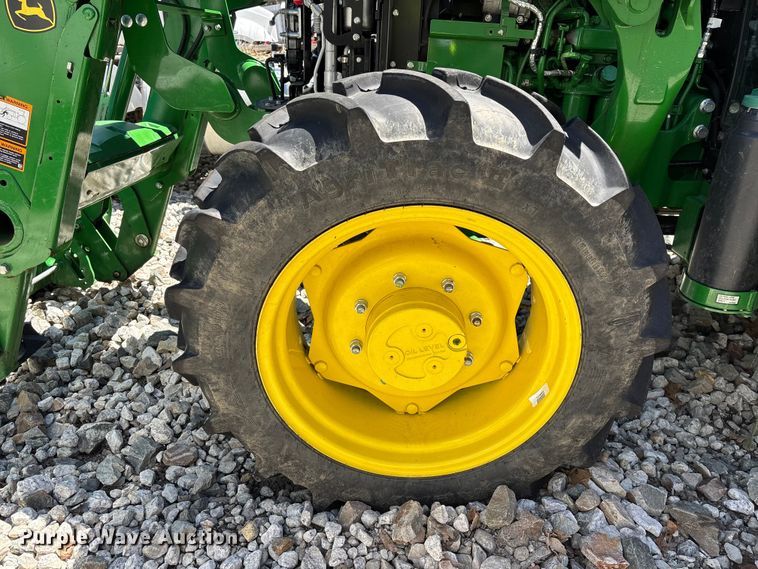 image for item YA3376 2023 John Deere 5075E MFWD tractor