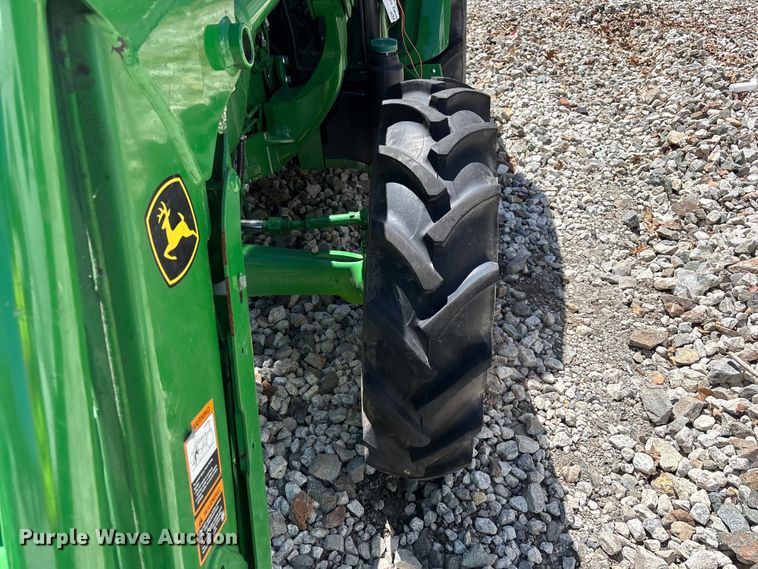 image for item YA3376 2023 John Deere 5075E MFWD tractor