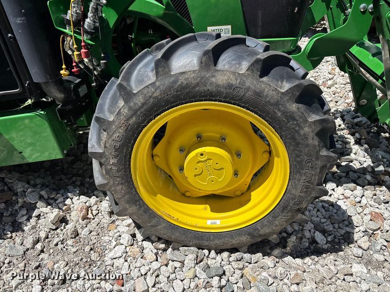 image for item YA3376 2023 John Deere 5075E MFWD tractor