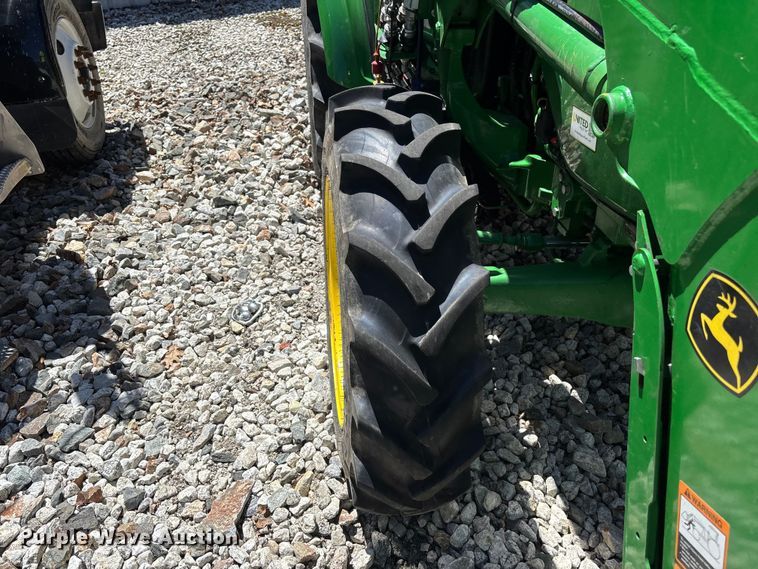 image for item YA3376 2023 John Deere 5075E MFWD tractor