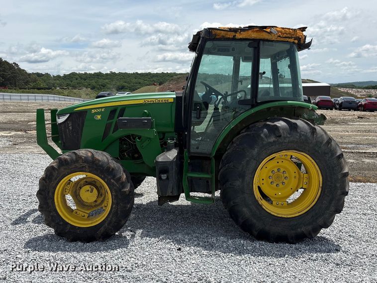 image for item YA3380 2022 John Deere 5100E MFWD tractor