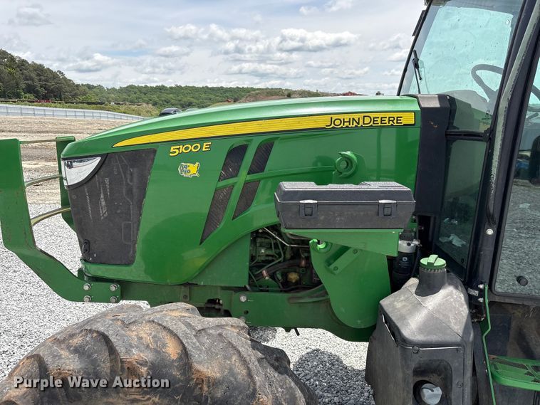image for item YA3380 2022 John Deere 5100E MFWD tractor