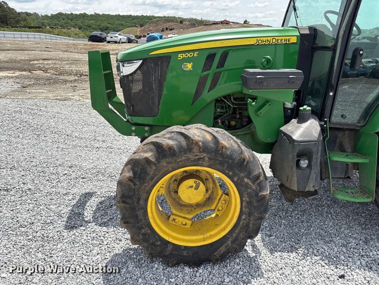 image for item YA3380 2022 John Deere 5100E MFWD tractor